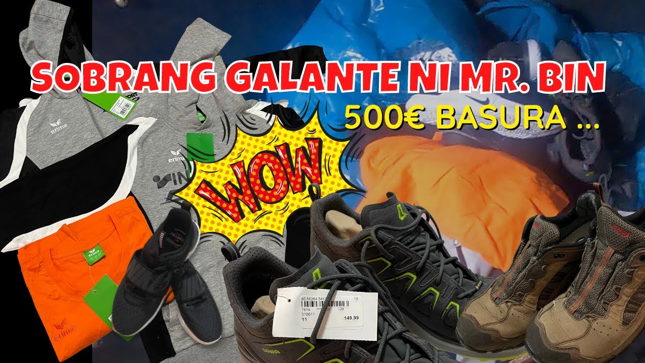 Dumpster Diving (Germany) : WOW NA WOW!!! BAGO AT MAMAHALING GAMIT FROM MR. BIN 🤩