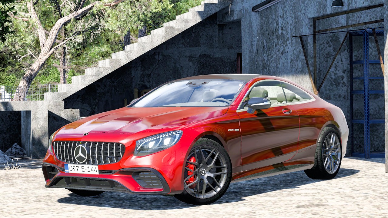 2021 Mercedes-Benz AMG S63 Coupe - ETS2[1.50][Euro Truck Simulator 2]