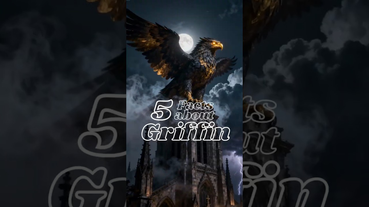 5 Amazing Facts About Griffins You Didn't Know! 🦅🦁 #griffin #mythicalcreatures #fantasy #folklore