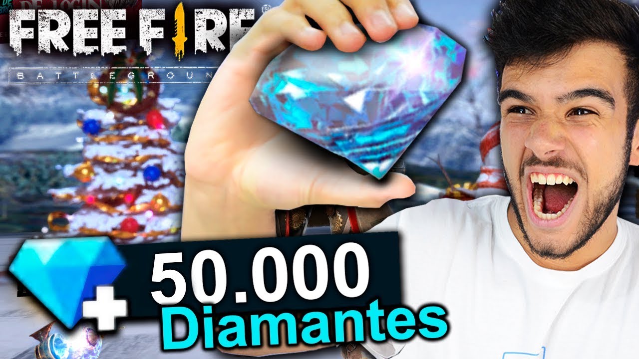 GASTEI 50 MIL DIAMANTES NO FREE FIRE E LIBEREI TUDO!
