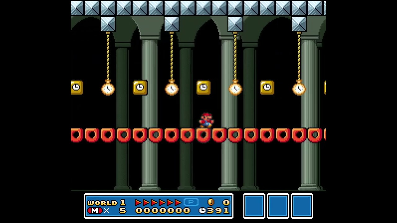 Time's Up Castle (DST Fall Back 2023) | SMAS SMB3 Custom Level