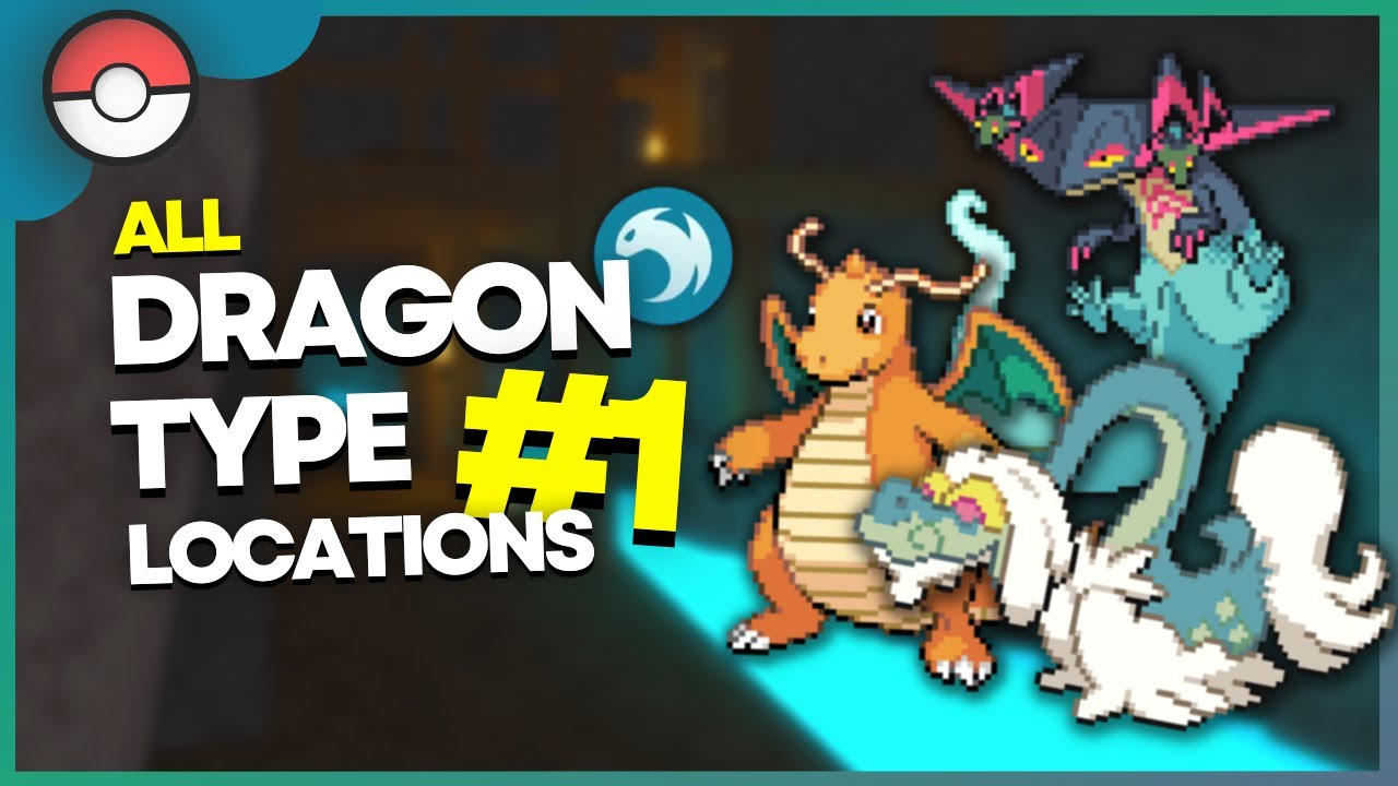 All Dragon Type Locations In PBF! #1 | Pokemon Brick Bronze