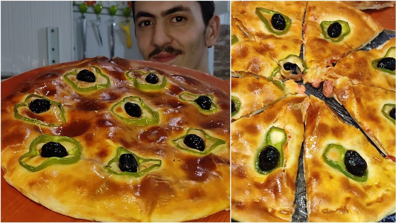 بيتزا ميكسيكان او بيتزا كوفار 😍 كيما تع المحلات بعجينة خفيفة 👌راح تولو مدمنين عليها