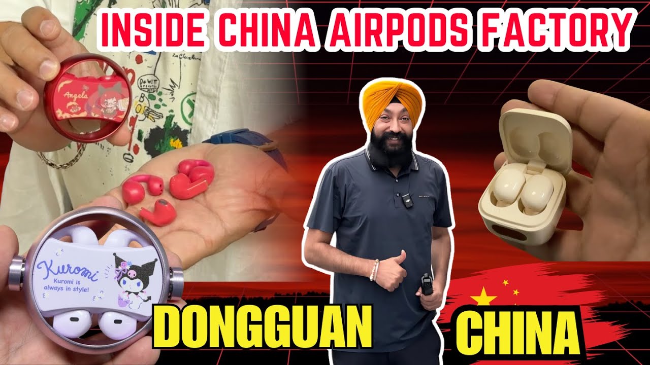 How AirPods Are Made in China – Full Factory Tour!