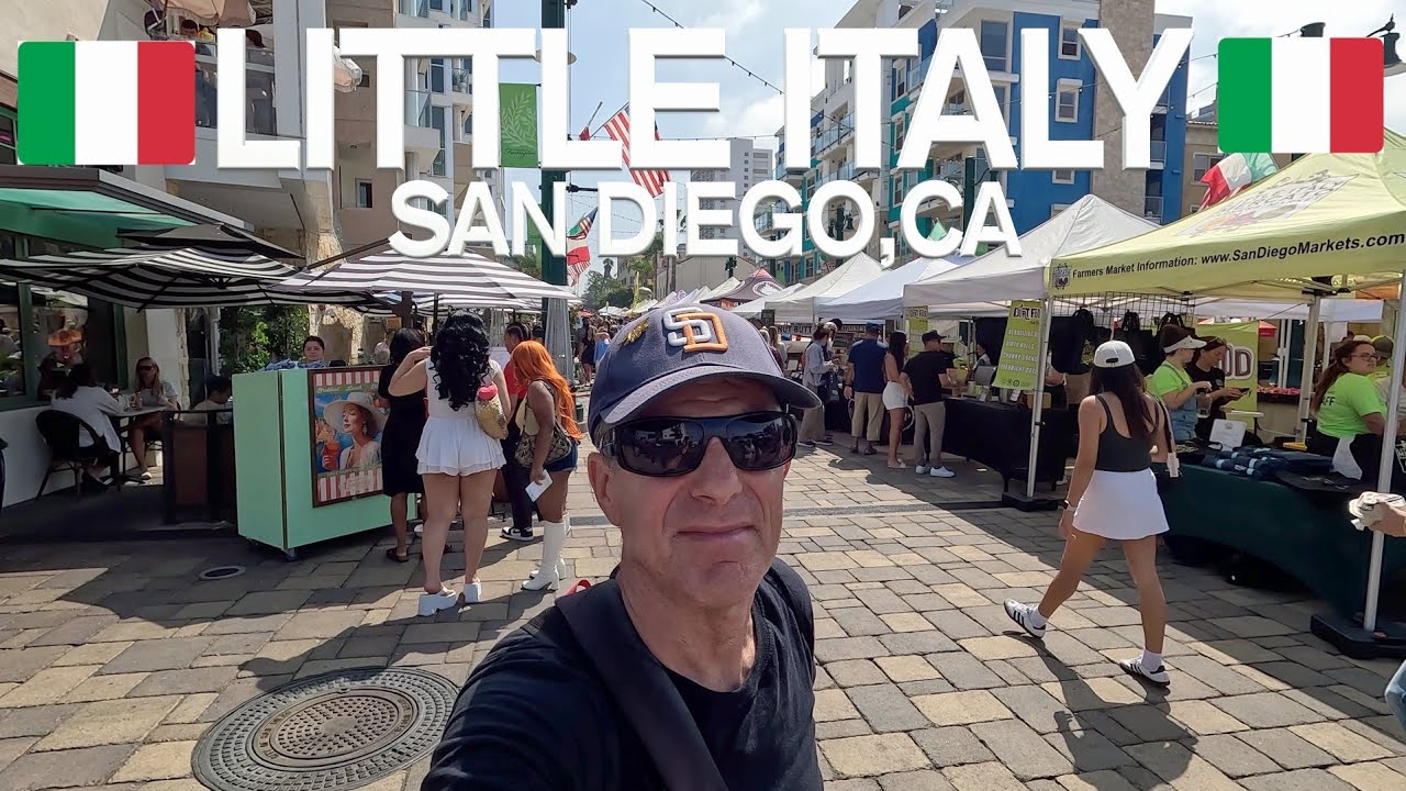 TOP THINGS TO DO LITTLE ITALY SAN DIEGO, CALIFORNIA 🇺🇸