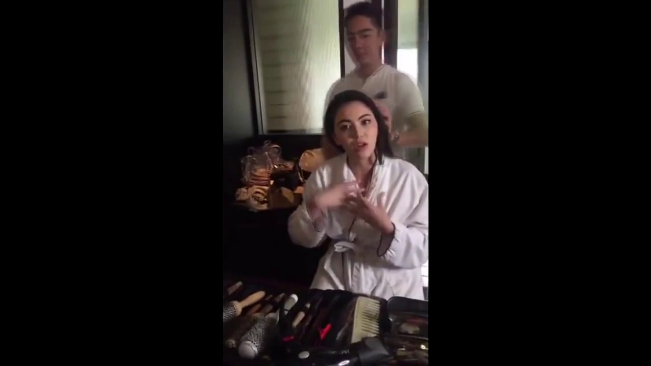 ใหม่ ดาวิกา - ถ่ายทอดสด กำลังแต่งหน้าทำผม สวยมากค่าคุณผู้ชม..