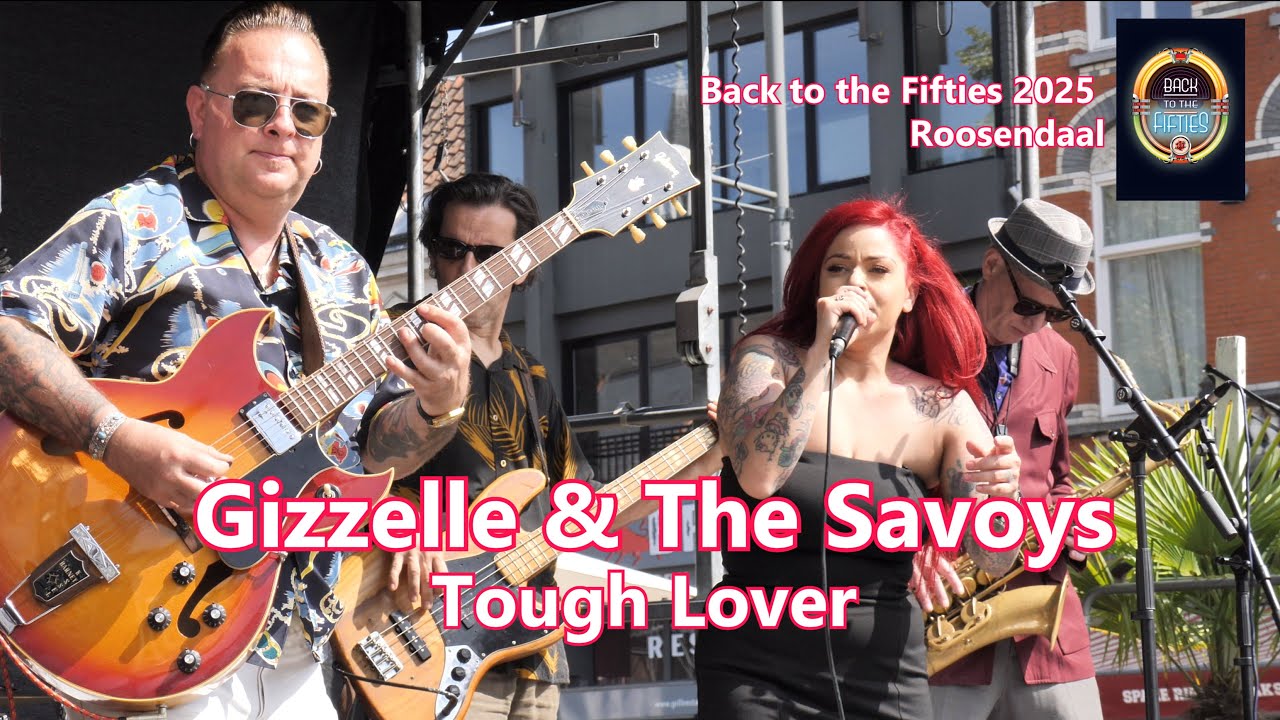 Gizzelle and The Savoys - Tough Lover at Back to the Fifties 2025 in Roosendaal (NL)