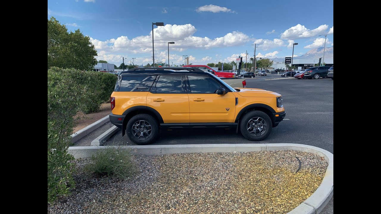 2021 Ford Bronco Sport  tint 2 doors and sweep removal Llumar CTX25