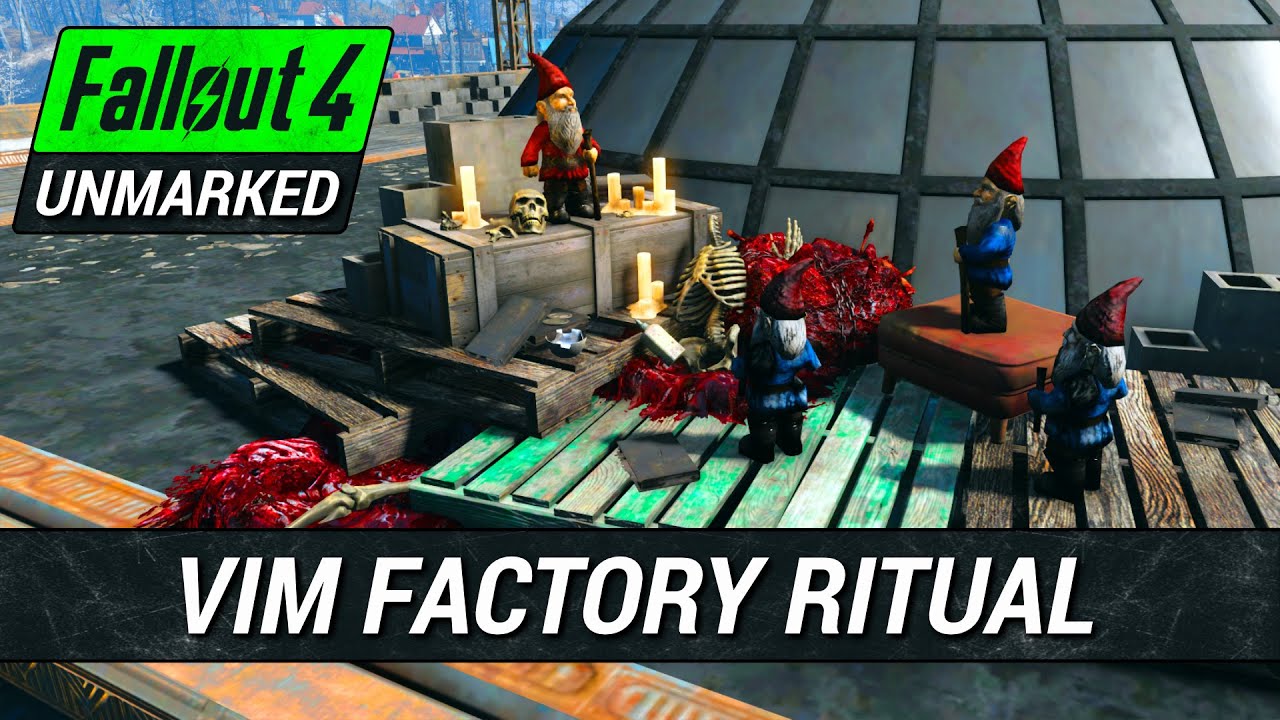 Ритуал фабрики гномов | Fallout 4 Unmarked | Эпизод 1118