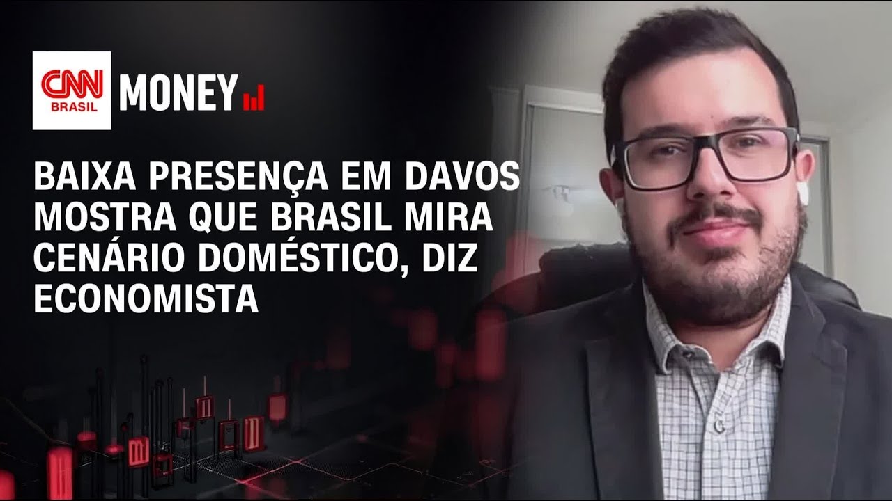 Baixa presença em Davos mostra que Brasil mira cenário doméstico, diz economista | MONEY NEWS