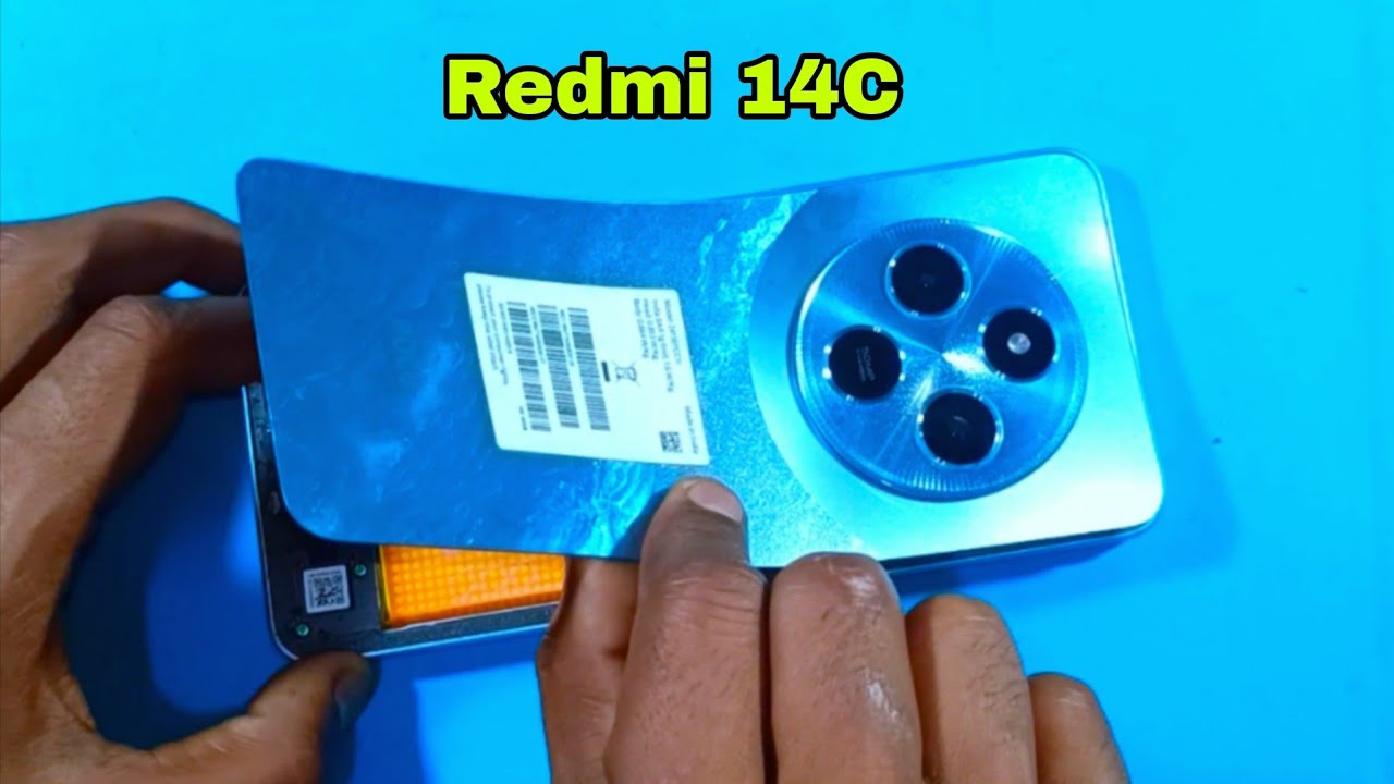 disassembly and teardown xiaomi redmi 14c // Redmi 14c back panel open 