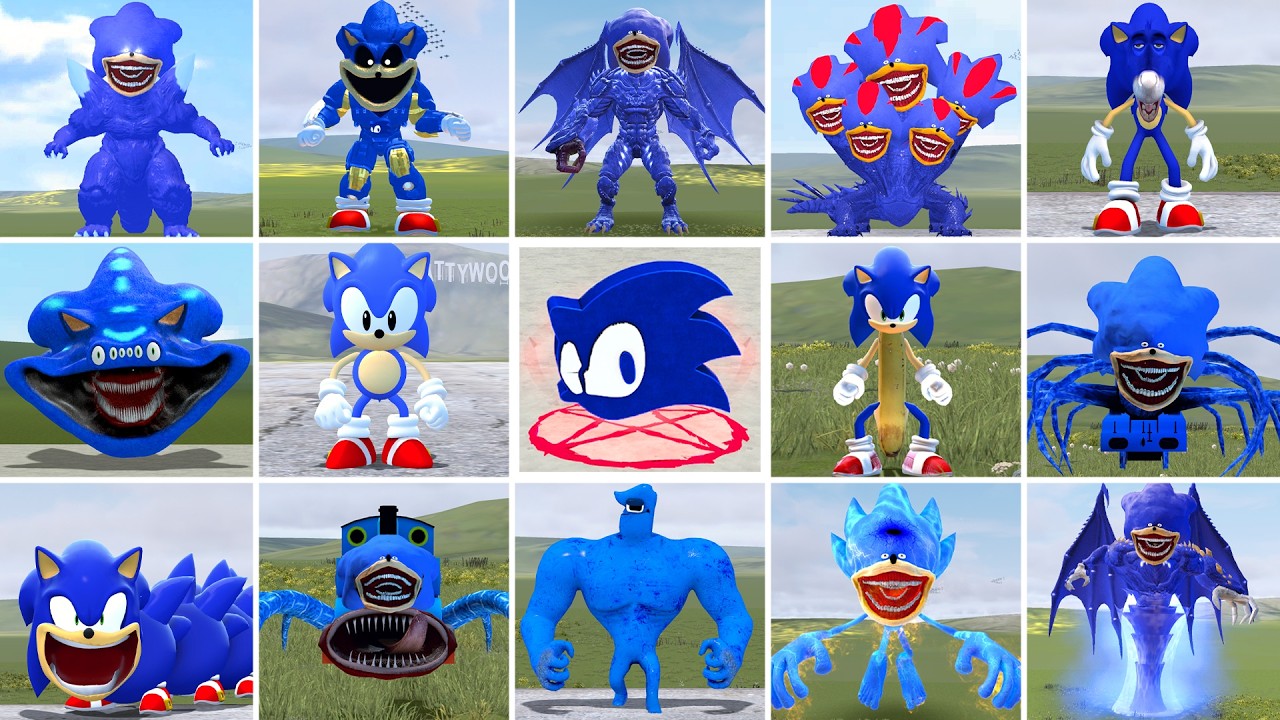 SHIN SONIC TAPES VS AMY SONIC XXL TAPES – A Shocking Love Story in Garry’s Mod!