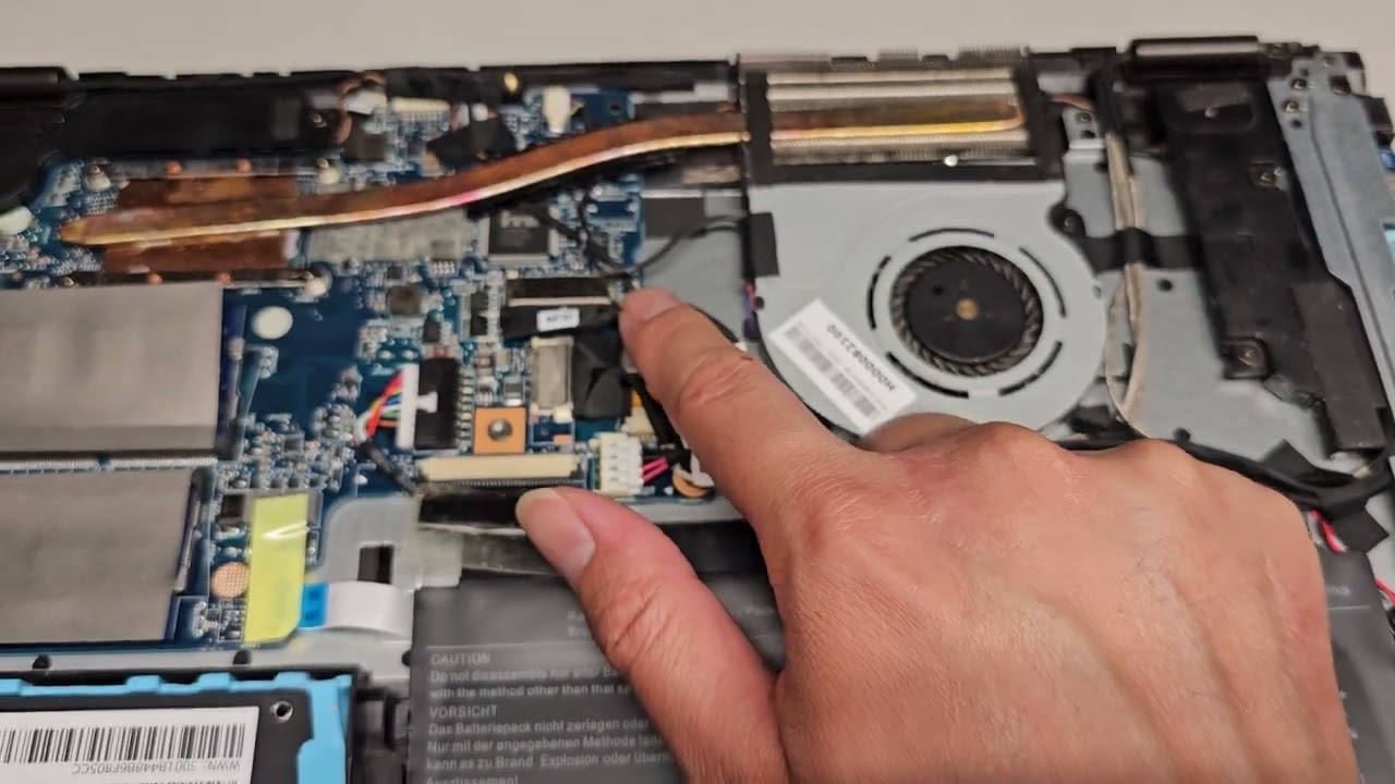 Toshiba P55W-C5200X Disassembly RAM SSD Hard Drive Upgrade Battery Replacement Repair Quick Look