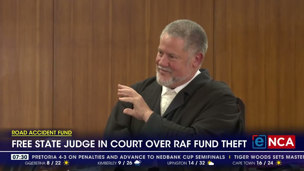 Free State judge in court over RAF fund theft