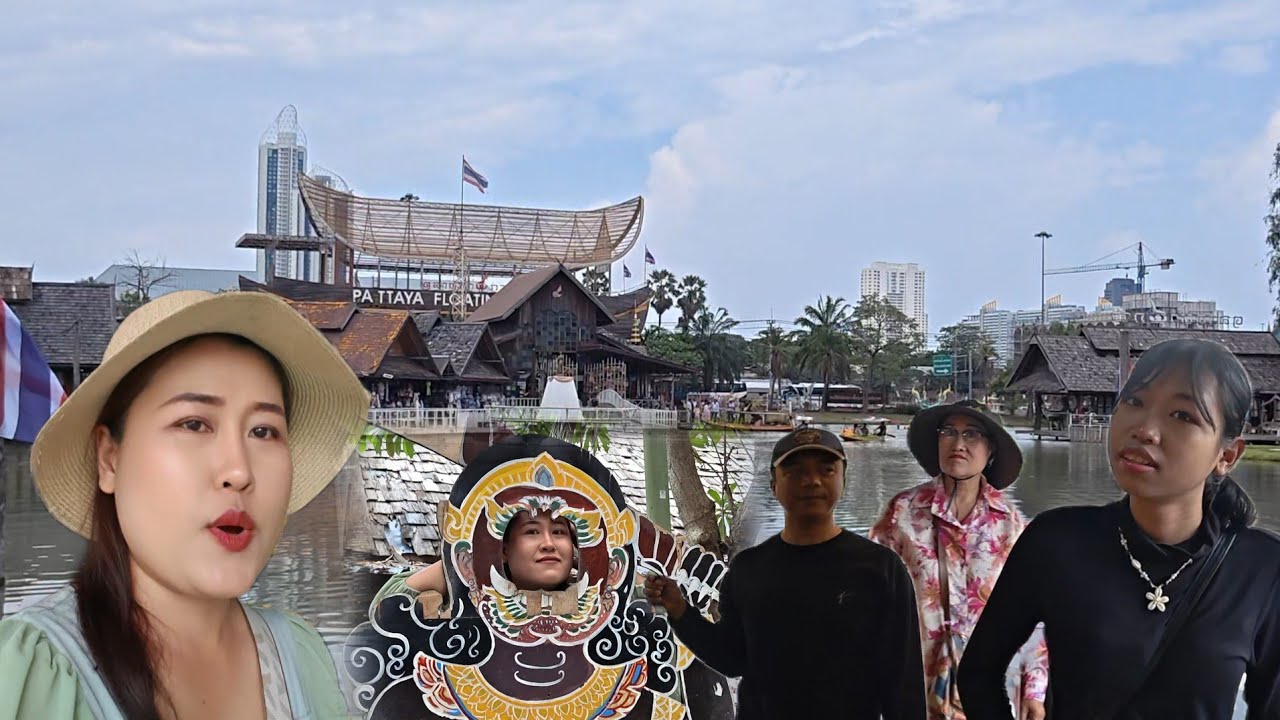 ตะลุยเดินตลาดน้ำ 4 ภาค..มีอะไรแปลกใหม่  ทัวร์ชาวต่างชาติหลั่งไหลมา#ปุ๊แม่น้องหมิว 