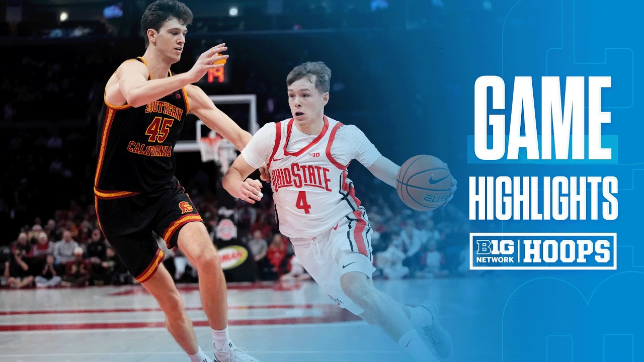USC at Ohio State | HIGHLIGHTS | Big Ten Men's Basketball | 02/11/2026