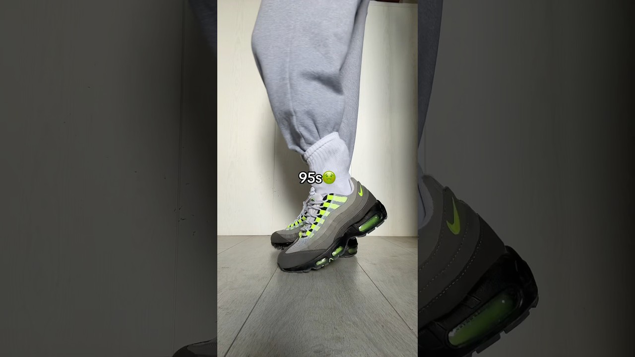 How We Like Air Max 95!🤩👟  #sneakers #snkrsday #nike #tonysneakers #sneakerhead #noshoesnation
