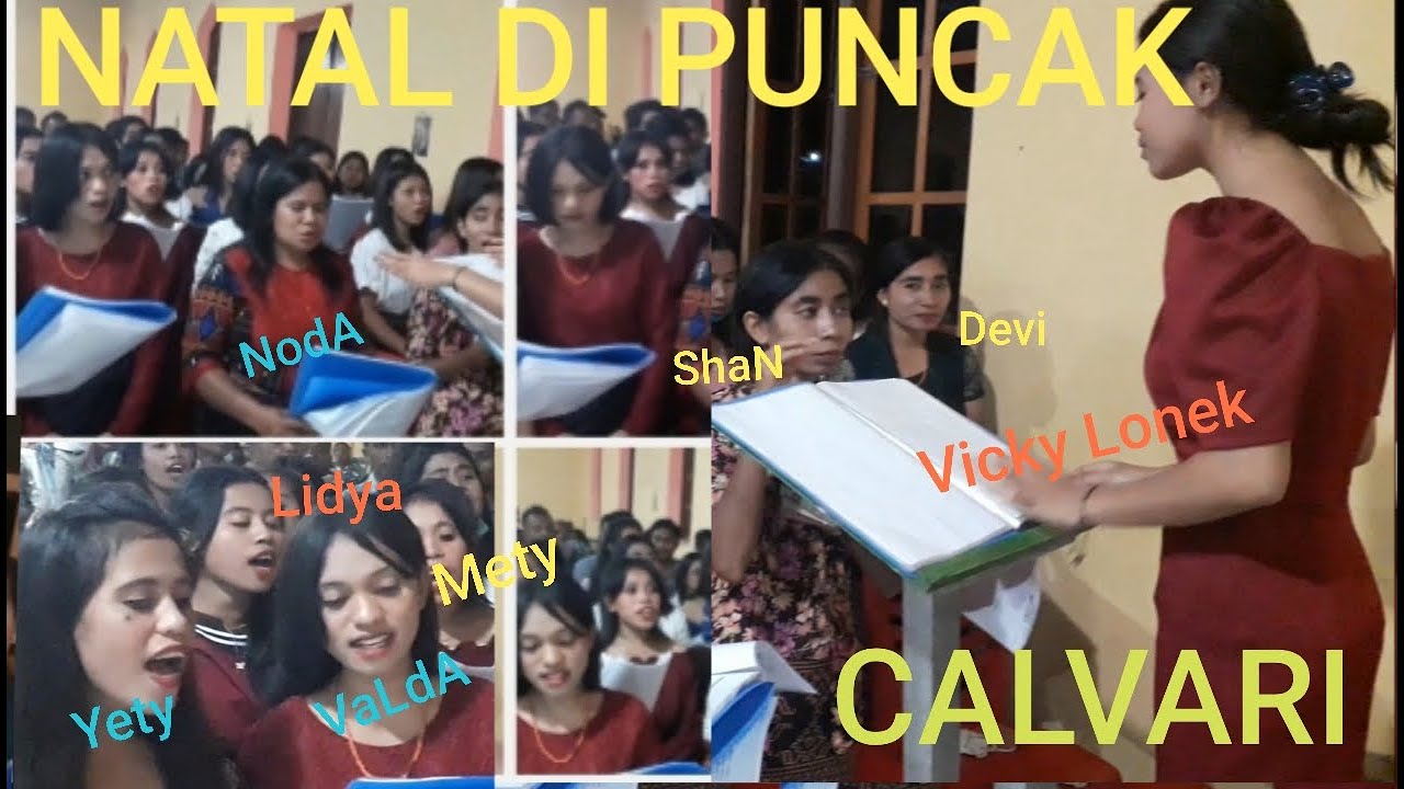 MALAM NATAL DI PUNCAK KALVARI