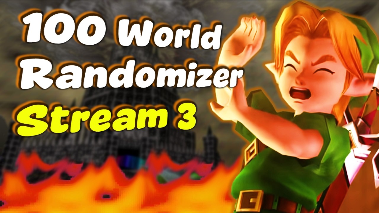 Beating a 100 World OOT Randomizer - Stream 3
