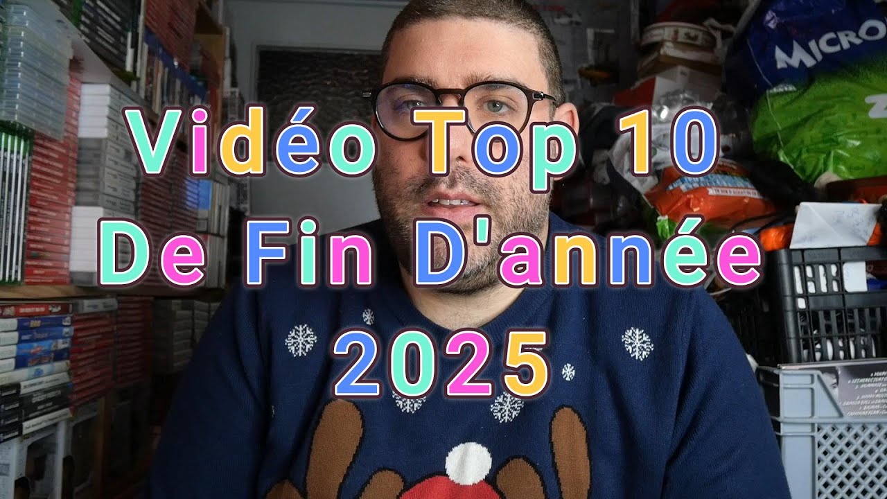 Vidéo Top 10 Des Jeux Vidéos Dédicacées De La Fin D'année 2025 #2025 #2026 #top10