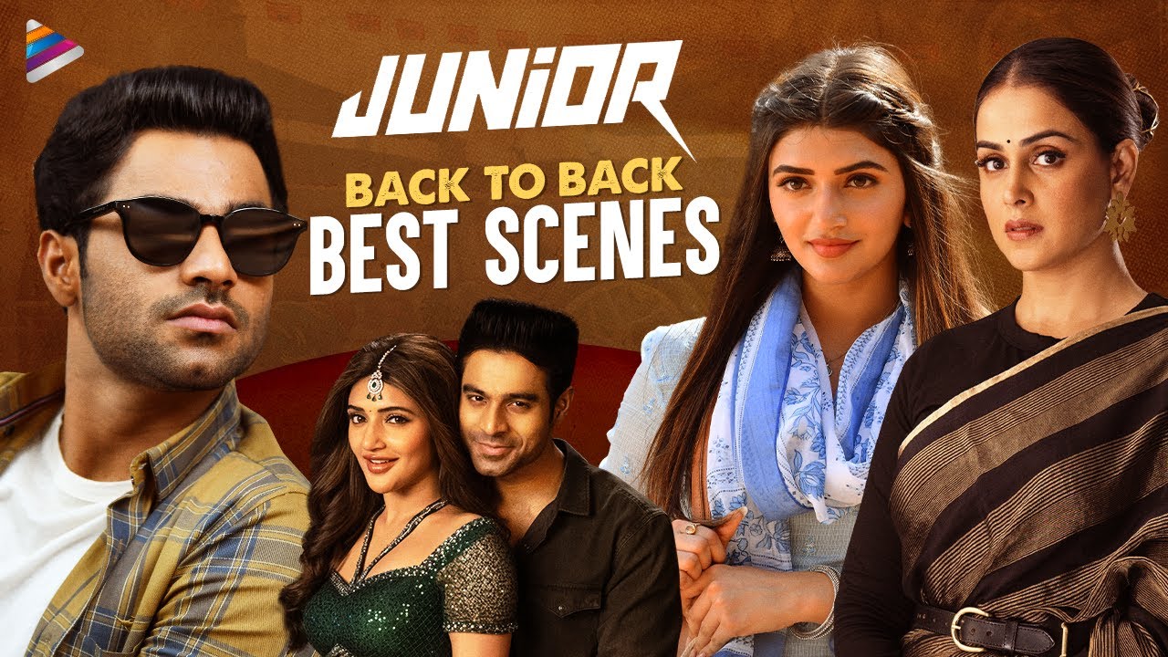 Junior 2025 Latest Telugu Movie | Back To Back Best Scenes | Kireeti | Sreeleela | Genelia | TFN