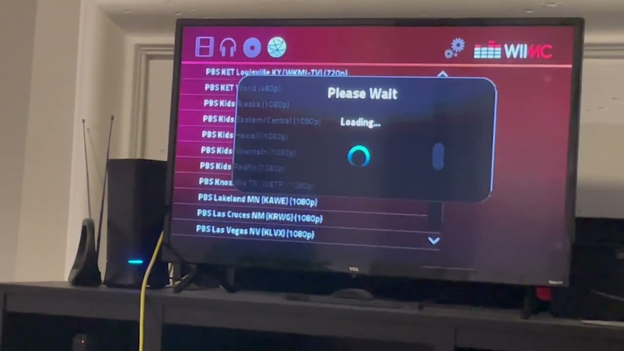 Watching TV on the Wii using RiiTube
