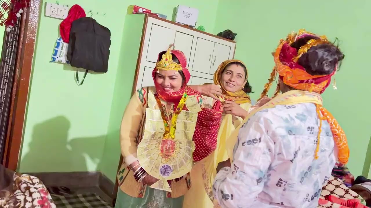 हरियाणवी खोड़िया|| बारात जाने के बाद की शादी कराने की रश्म|| Rose Pirates 