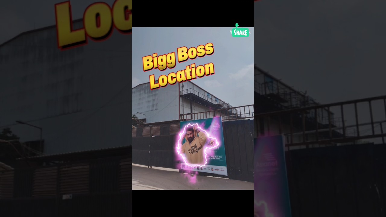 Bigg Boss location | location video of bigg Boss Malayalam | chennai | Mohan Lal | Kamal Hassan