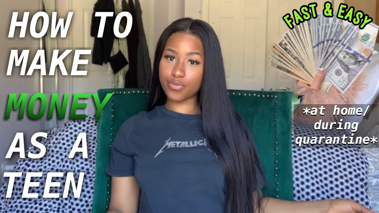 APPS TO MAKE MONEY FAST AS A TEEN! 2020 | FAST & EASY/AT HOME | Amori