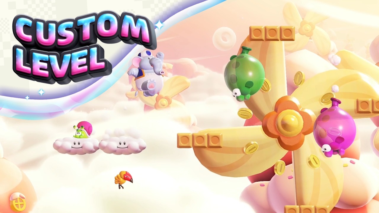 Super Mario Bros. Wonder Custom Level - 
