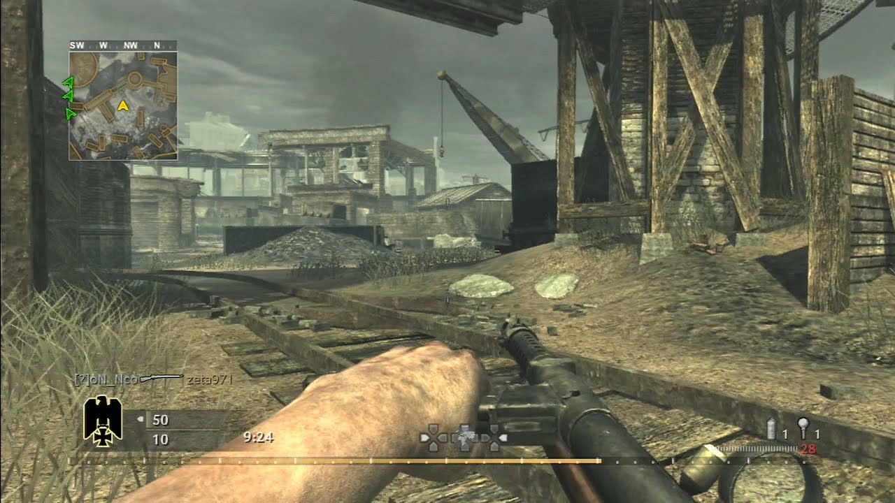 Call Of Duty World At War Multiplayer Gameplay 18
