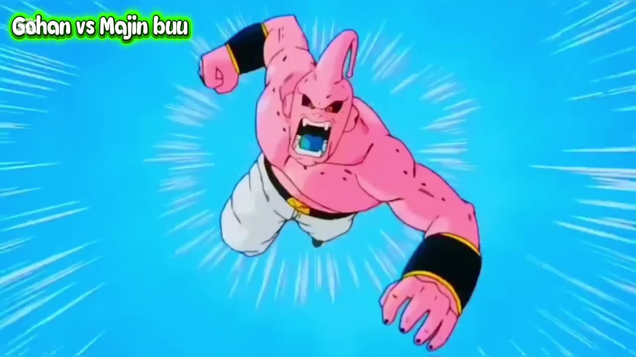 Gohan vs majin buu 🐲 
