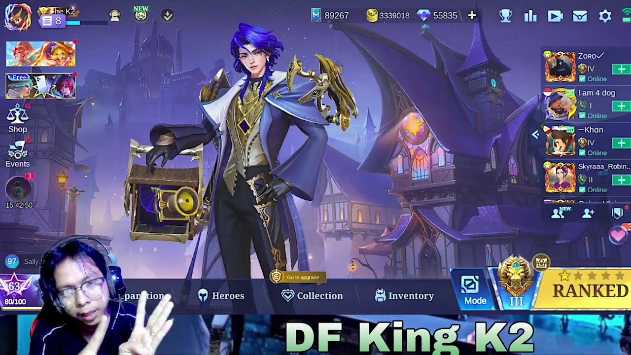 DF King K2 Live Stream