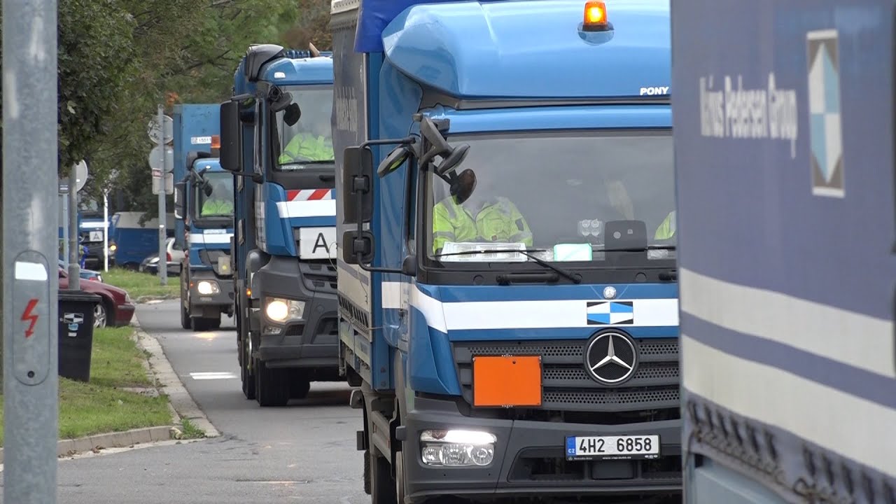 Podzimní mobilní svozy odpadu v Hradci Králové 2020