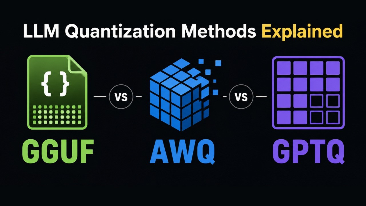 GGUF vs AWQ vs GPTQ: объяснение методов квантования LLM