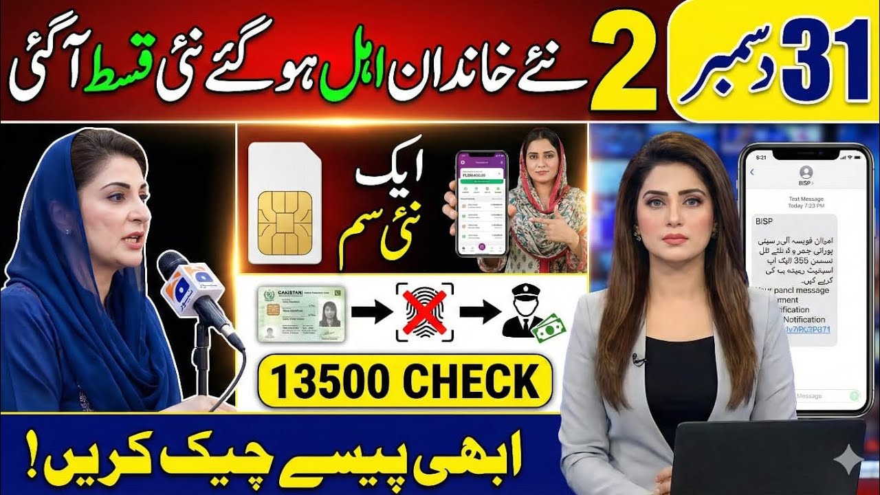 8171 New Update 2025 | Benazir Income Support Program Check Online | Ehsaas | BISP Wallet SIM