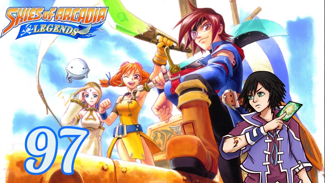 Skies of Arcadia Legends Playthrough Part 97 Vs Lord Admiral, Galcian