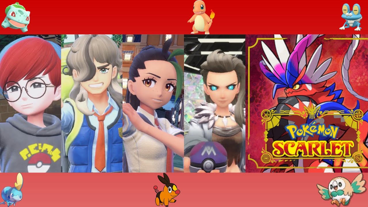 6 Unevolved Starters Vs. Final Battles Pokémon Scarlet