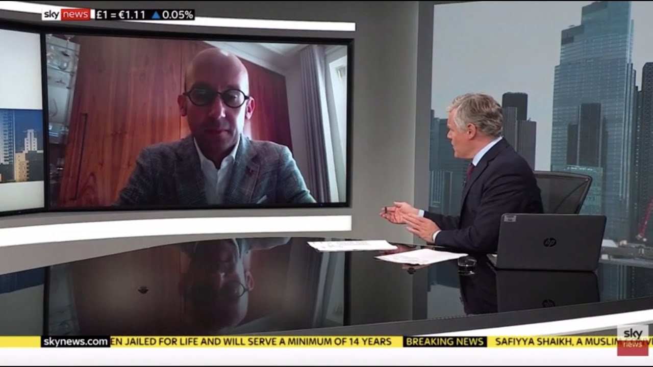 Sky News Live Stena Line Ian Hampton 03.07.2020