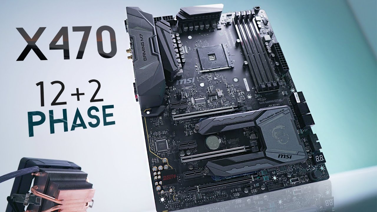 One Powerful X470 Board! MSI X470 Gaming M7 AC