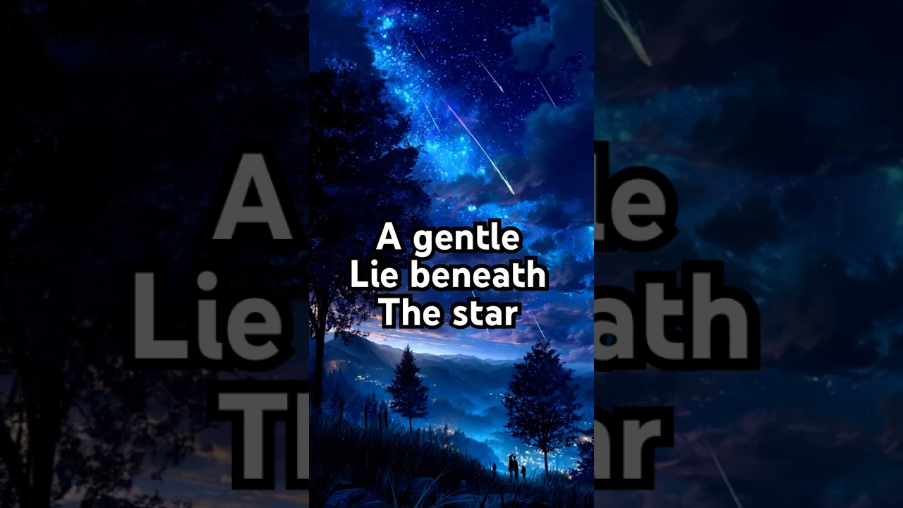 A Gentle Lie Beneath the Stars  -  A Healing Story of Love and Hope #healingstory #deepthoughts