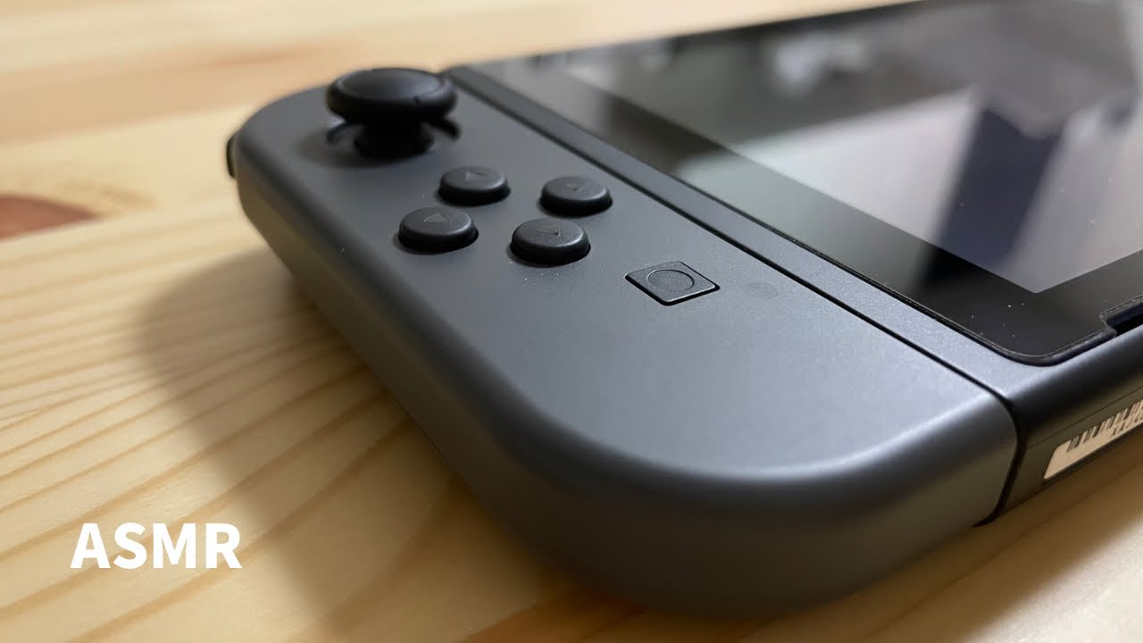 【ASMR｜音フェチ】Switch Joy-Conコントローラーの音。Controller Sounds