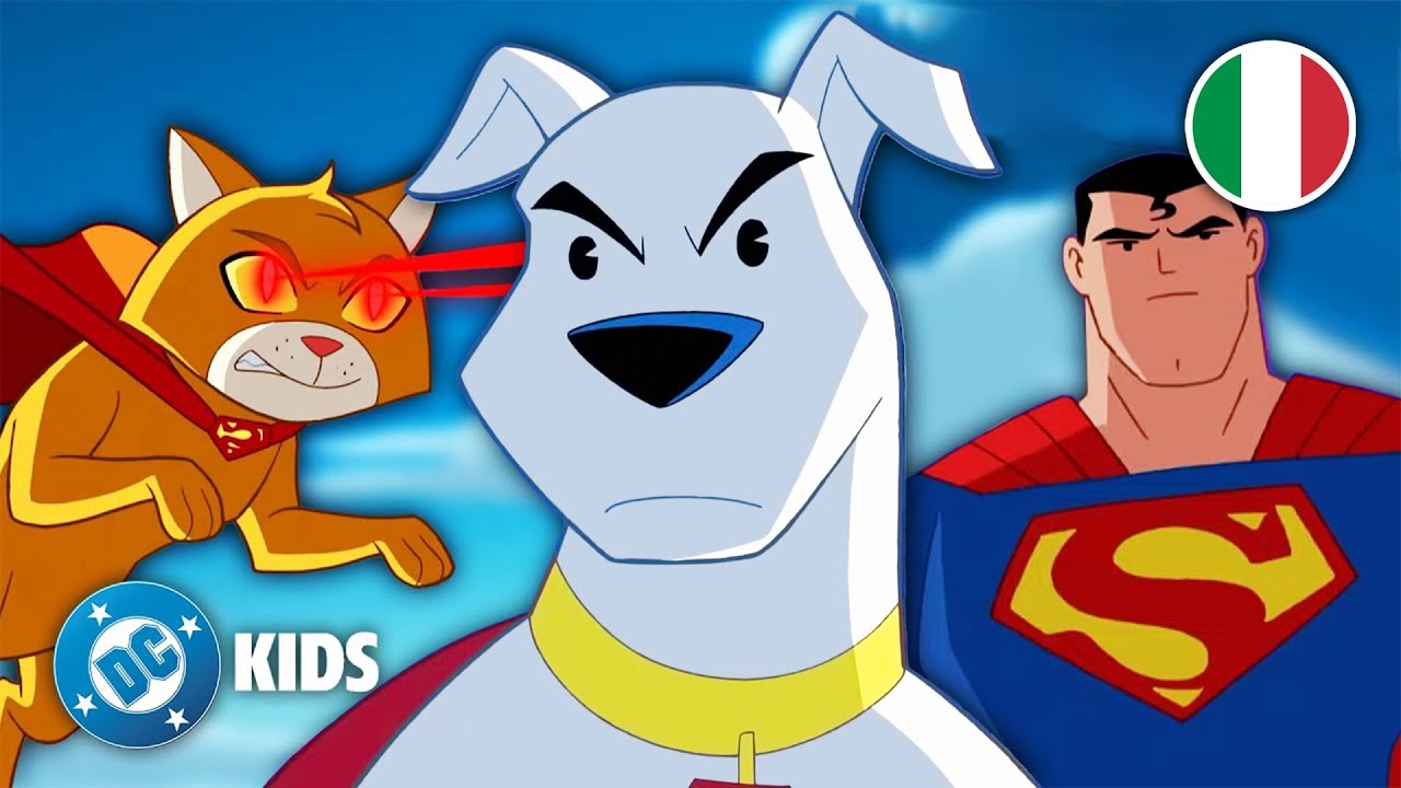 Krypto, der Superhund, im Team mit Superman, Bat-Hound und vielen mehr 🐾🌟 | @DCKidsDeutschland