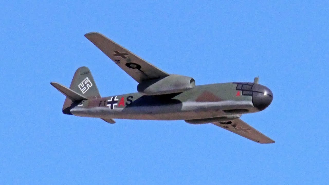 SCRATCH-BUILT ARADO AR 234 BLITZ: SCALE FLIGHT W/ BRENT HECHT, ST. GEORGE 2024