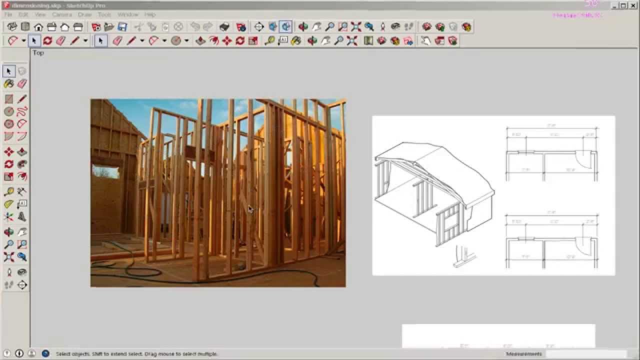 Manual Drafting: How to Dimension a Floor Plan