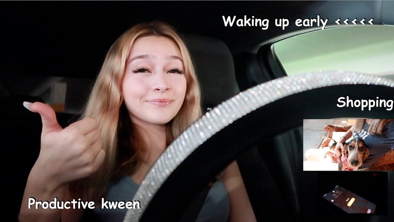 A productive day in my life | shopping spree, online school, coffee