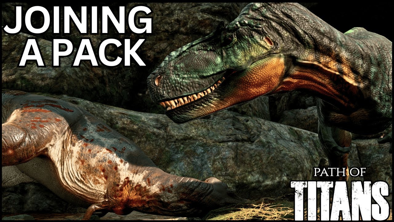 I Found an Aggressive Daspletosaurus Pack in Path of Titans Dynasty Realism!