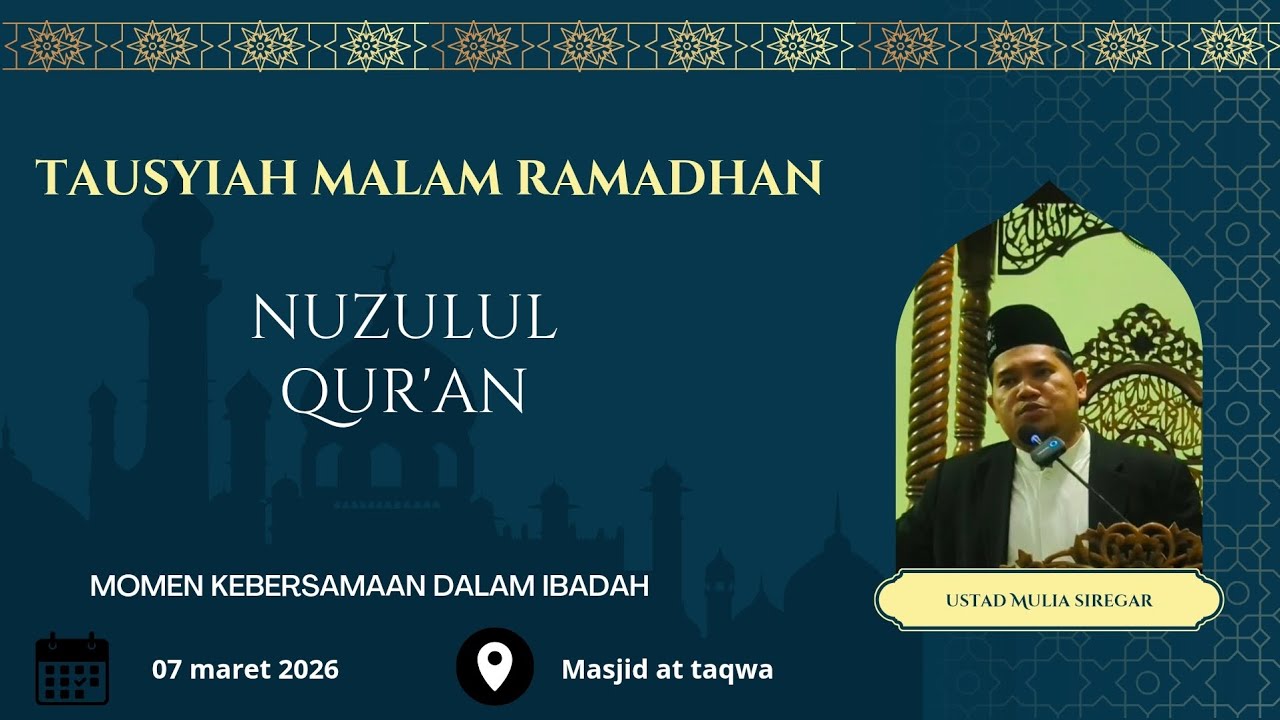 Tausyiah malam ramadhan 