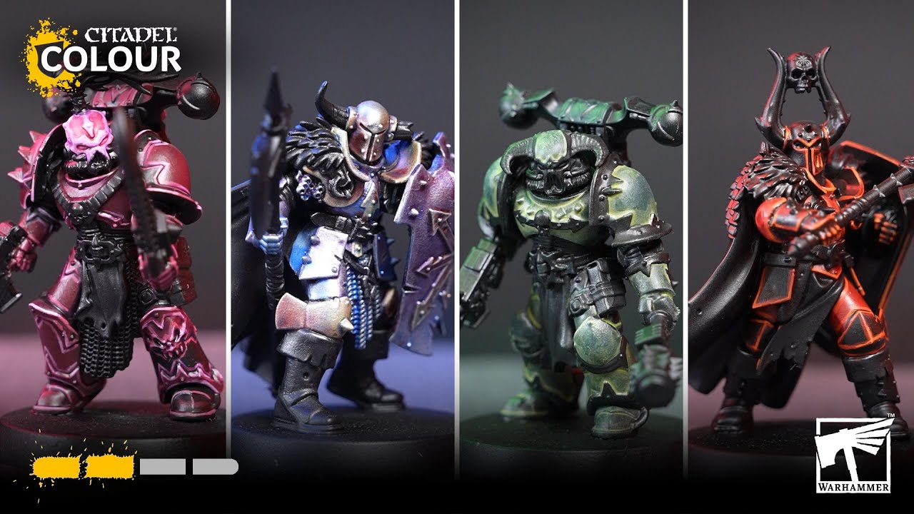How to Paint: Armours of the Chaos Gods | Intermediate | Warhammer