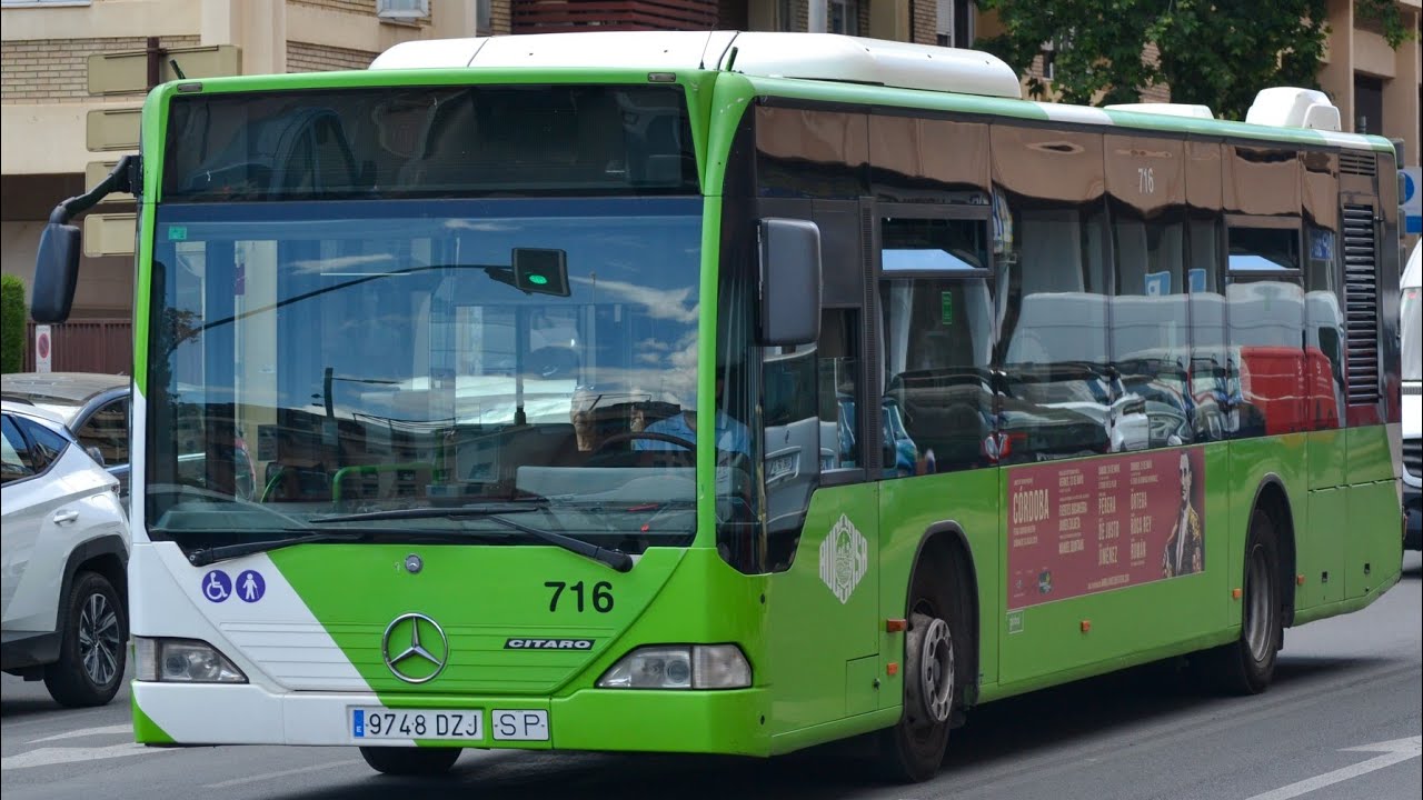 Mercedes Citaro I Voith (718 Aucorsa) Sound Bus (Loud Voith)